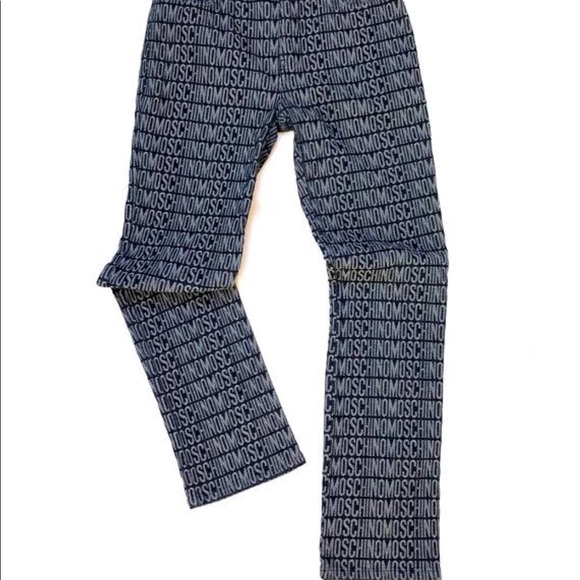 Moschino Logo stretch denim pants - Picture 3 of 3